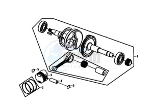 MIO 50I 25KMH (L8) NL EURO4 drawing CRANKSHAFT