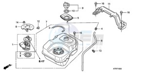 SH1509 Europe Direct - (ED / 2ED) drawing FUEL TANK