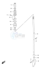 DF 30A drawing Shift Rod