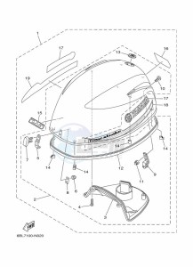 FT25FETL drawing TOP-COWLING