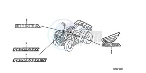 TRX250TEA Europe Direct - (ED / EC) drawing MARK