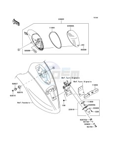 VN900 CLASSIC VN900BCFA GB XX (EU ME A(FRICA) drawing Taillight(s)