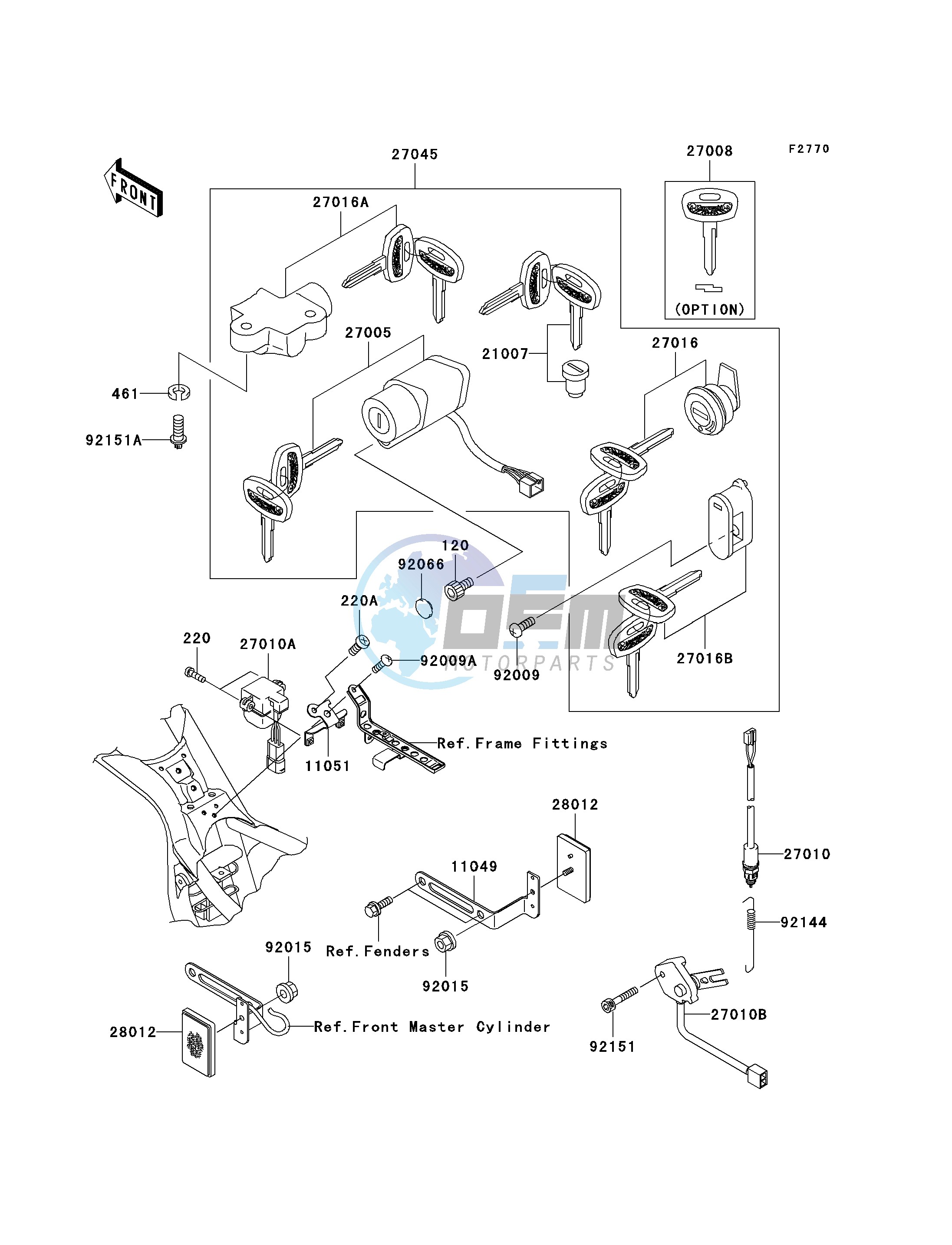 IGNITION SWITCH_LOCKS_REFLECTORS