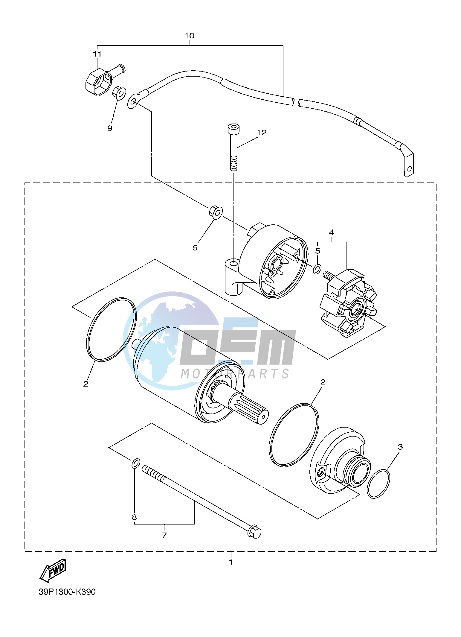 STARTING MOTOR