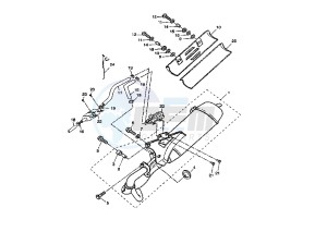 BW'S ORIGINAL EURO2 50 drawing EXHAUST ITALY