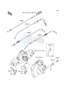 VERSYS KLE650A9F GB XX (EU ME A(FRICA) drawing Cables