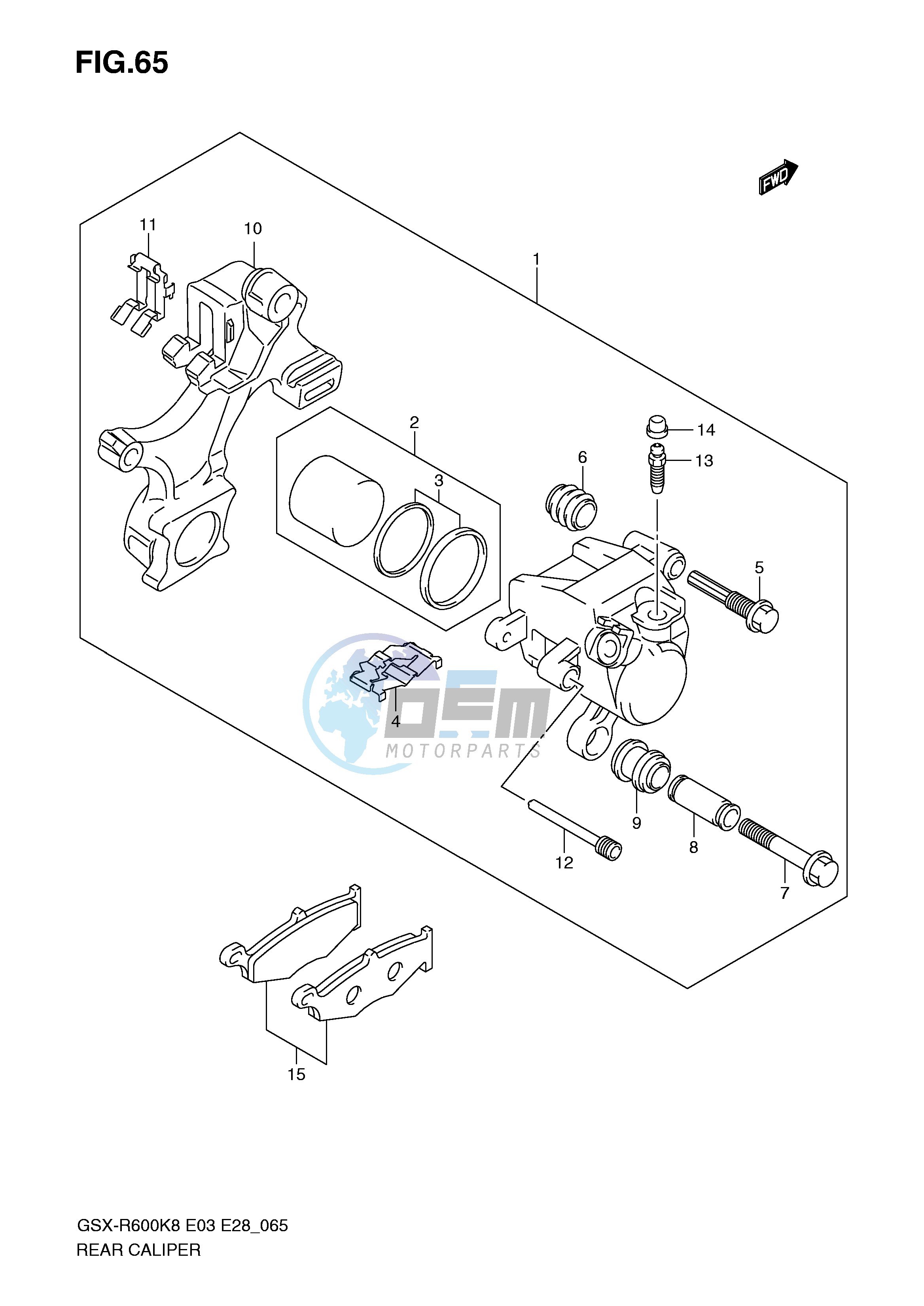 REAR CALIPER