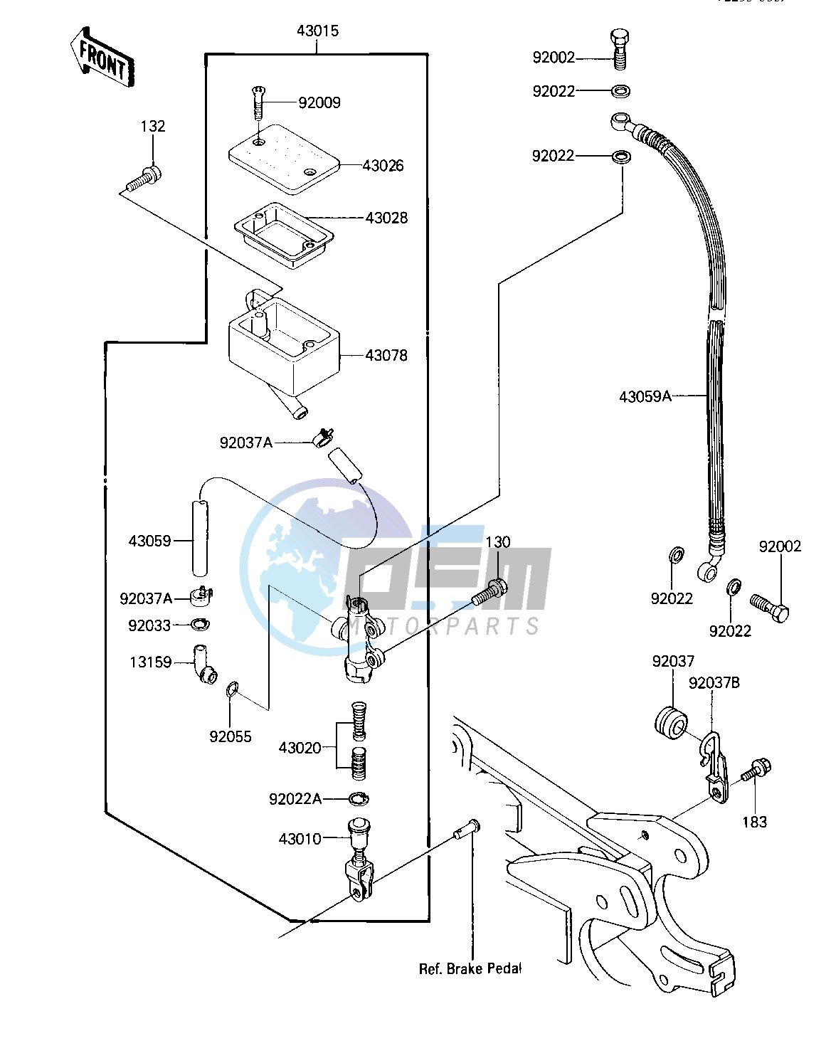 REAR MASTER CYLINDER