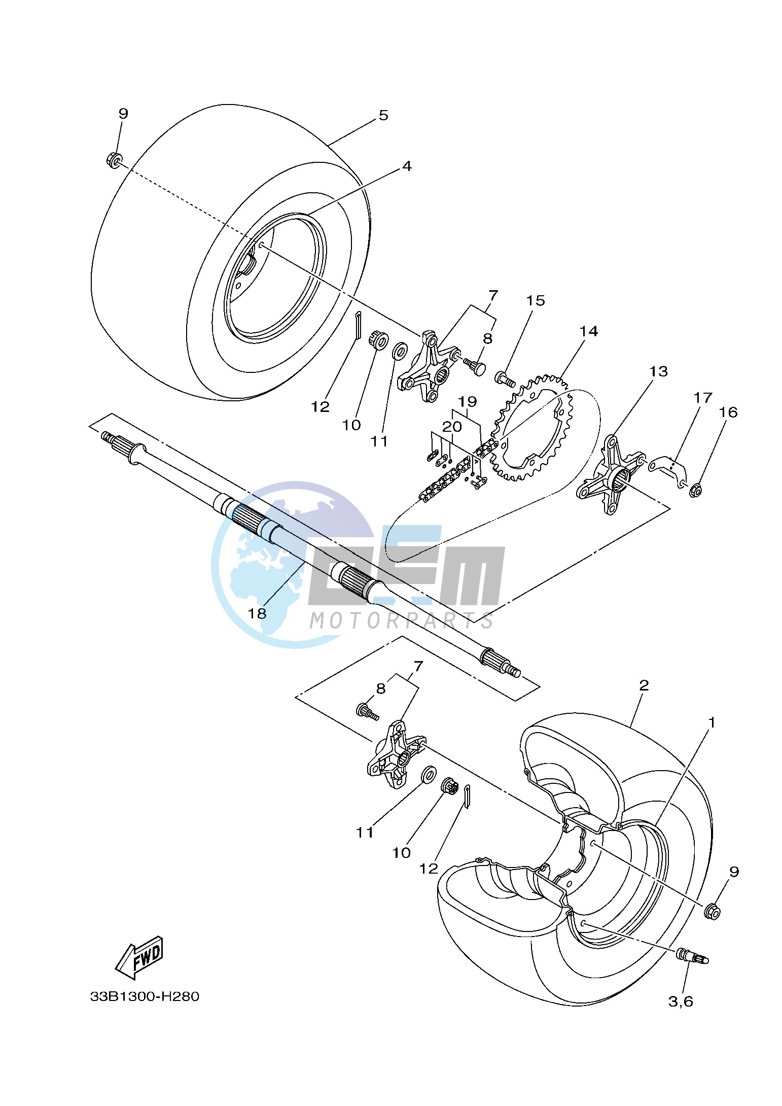 REAR WHEEL