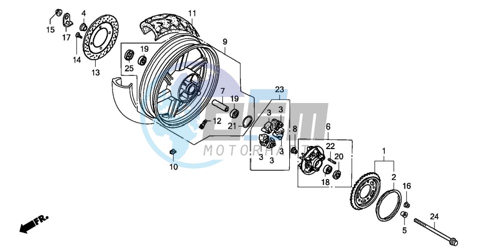 REAR WHEEL (2)