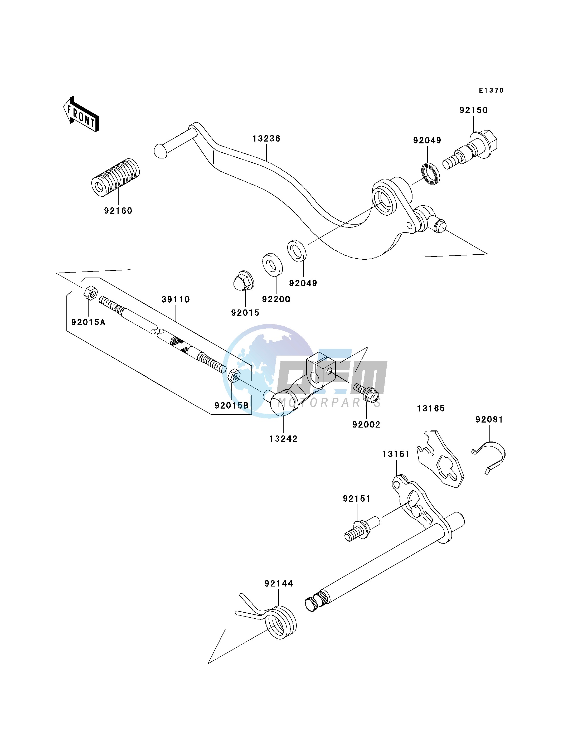 GEAR CHANGE MECHANISM