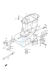 DF 200 drawing Drive Shaft Housing (Type: X)