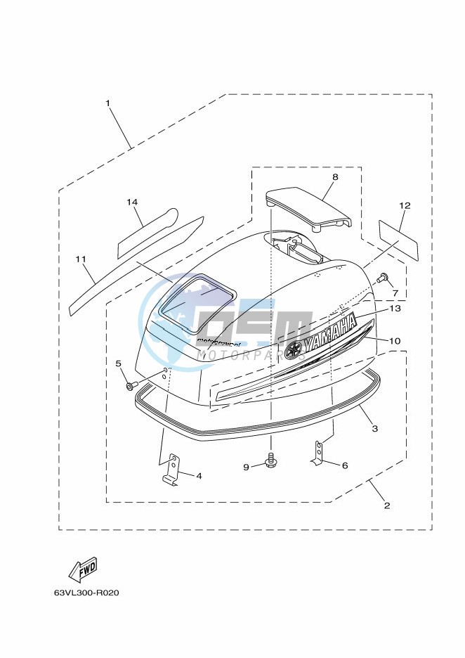 FAIRING-UPPER