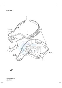 UH125 BURGMAN EU drawing HELMET BOX