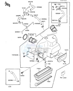 ZG 1000 A [CONCOURS] (A1-A3) [CONCOURS] drawing AIR CLEANER