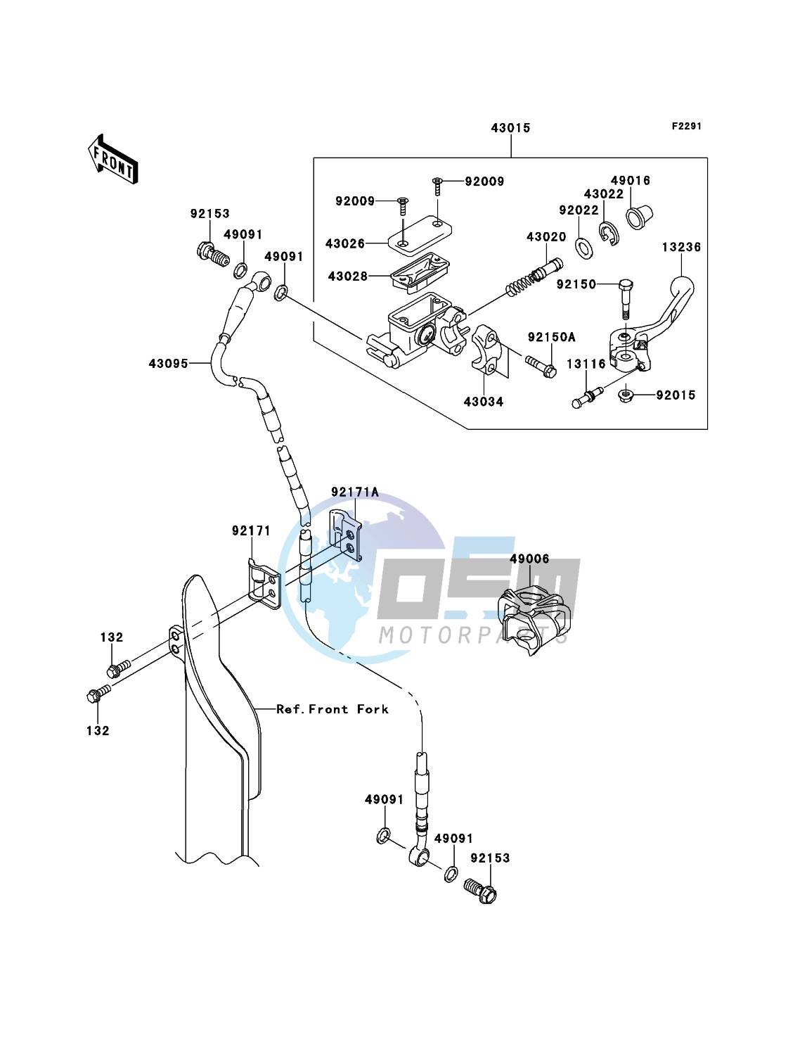 Front Master Cylinder