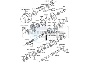 ZRX 1200 (EU) drawing CRANK BALANCER