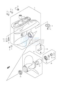 DF 40A drawing Gear Case