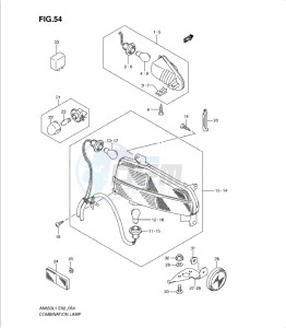 AN650 drawing COMBINATION LAMP (AN650AL1 E24)