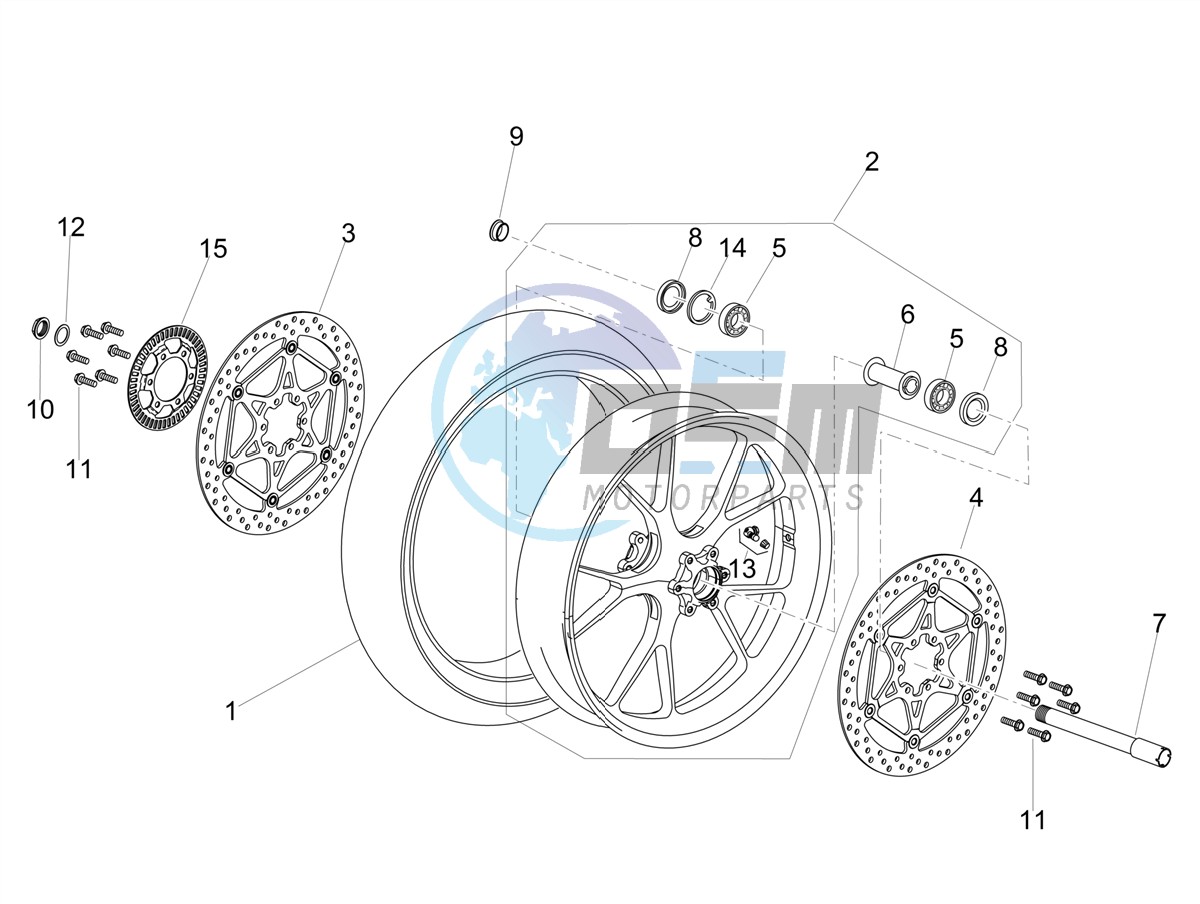 Front wheel