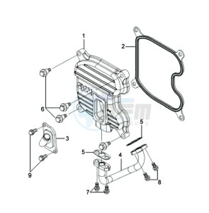 GTS 250 EURO 2 drawing CYLINDER HEAD COVER