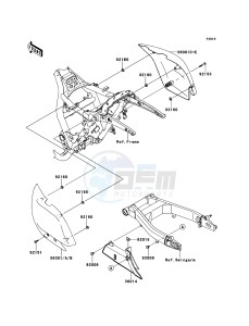 VN1700_VOYAGER_CUSTOM_ABS VN1700KDF GB XX (EU ME A(FRICA) drawing Side Covers/Chain Cover