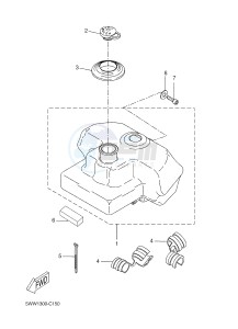 CW50E (2DW1) drawing OIL TANK