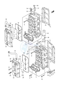 DF 250 drawing Cylinder Head