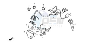 CRF150RB CRF150RB drawing WIRE HARNESS