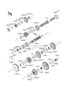 ZG 1400 B [CONCOURS 14] (8F-9F) B8F drawing TRANSMISSION