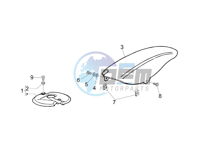 Wheel housing - Mudguard