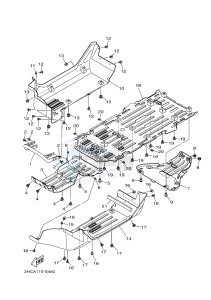 YXZ1000ETS YXZ10YESH YXZ1000R EPS SS SPECIAL EDITION (B577) drawing GUARD