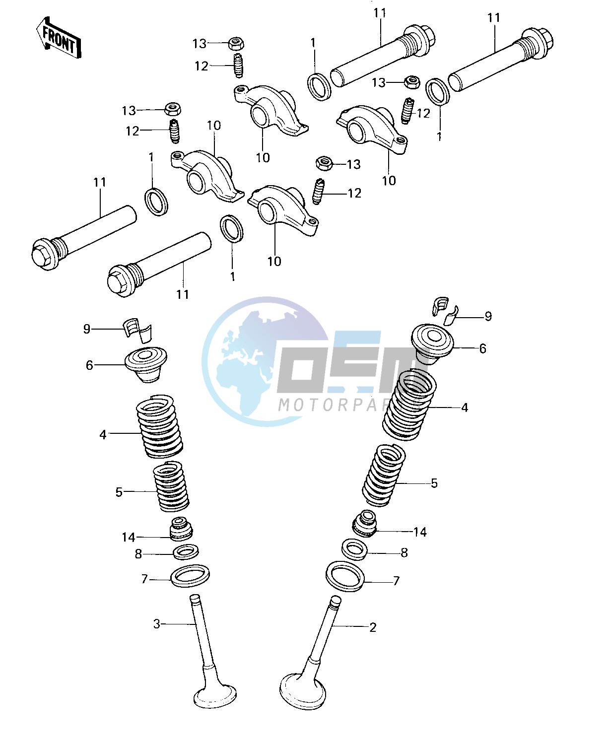 ROCKER ARMS_VALVES -- 80 A1- -