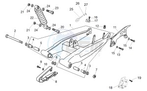 Off Road SX_50_Limited Edition (CH, EU) drawing Swing arm