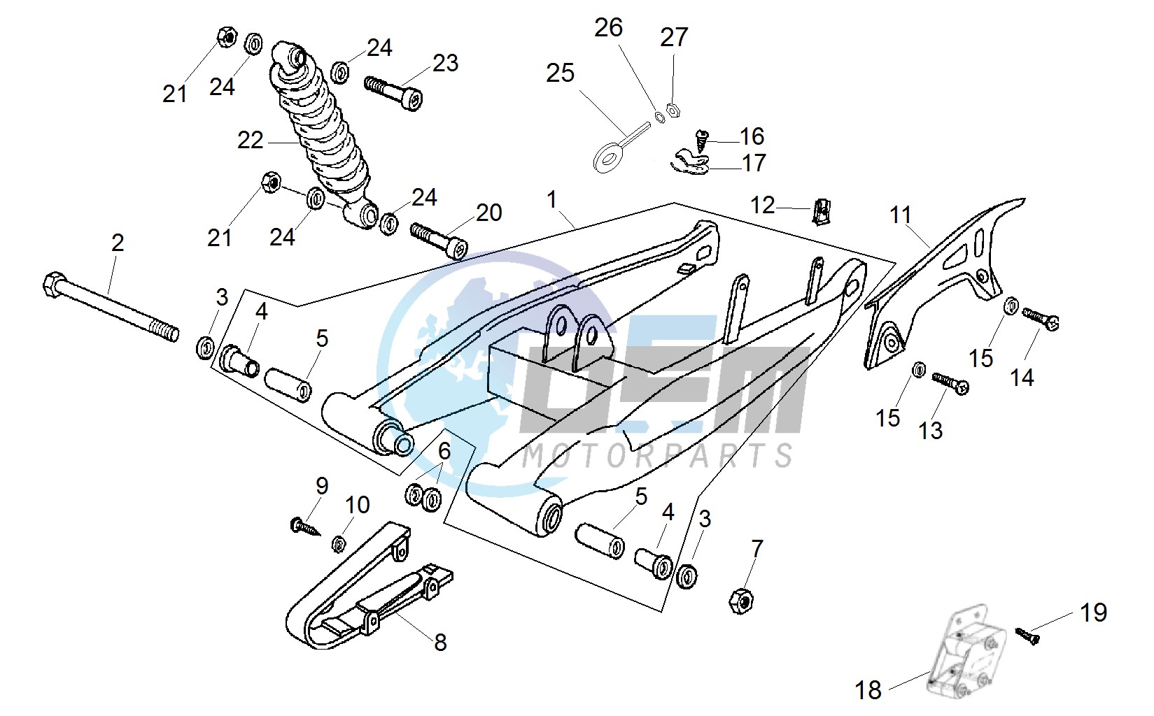 Swing arm