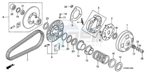 SH300A9 UK - (E / ABS MKH TBX) drawing DRIVEN FACE