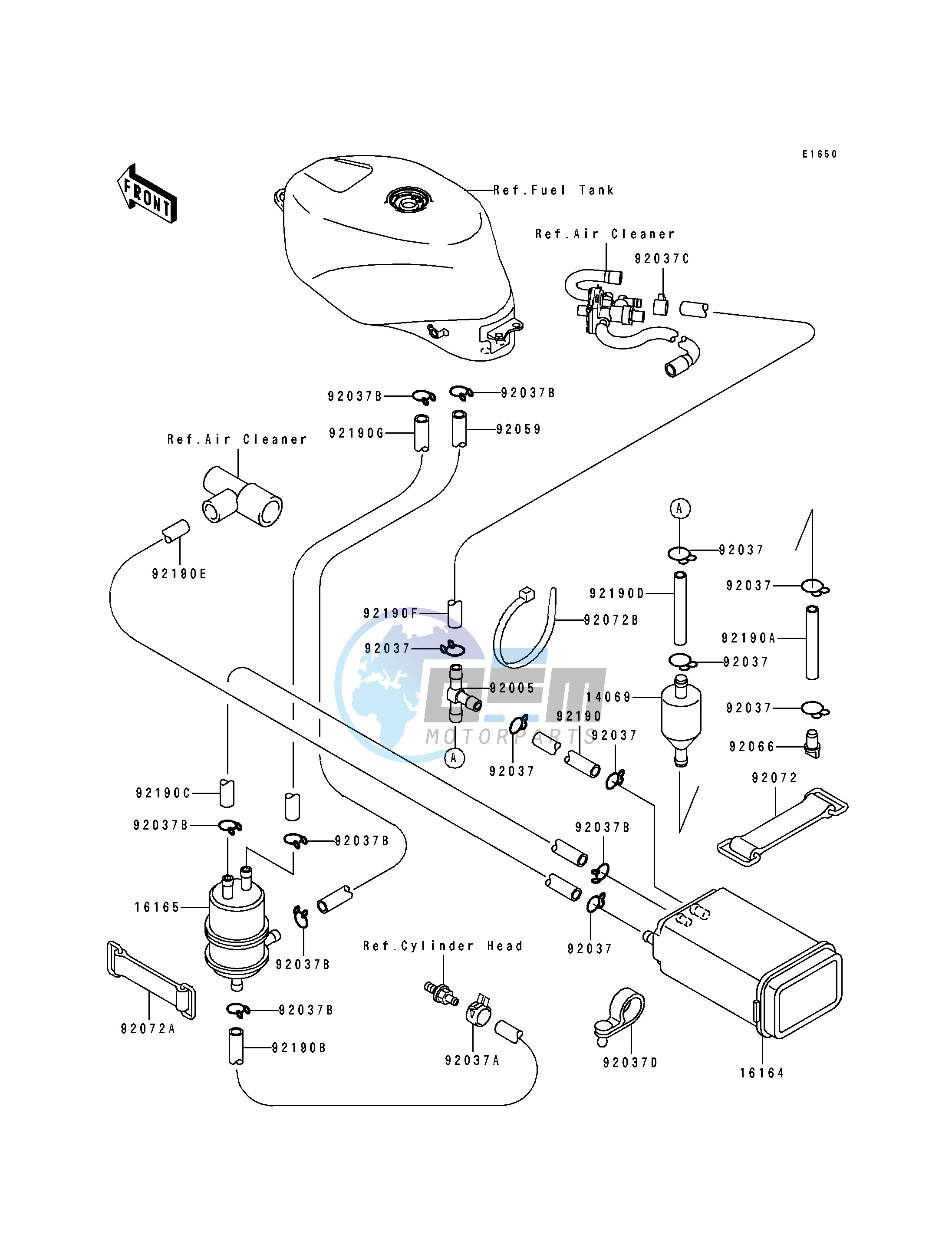 FUEL EVAPORATIVE SYSTEM