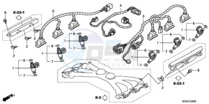 GL1800A Australia - (U) drawing INJECTOR