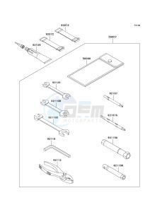 JT 1200 B [STX-12F] (B1-B3) [STX-12F] drawing OWNERS TOOLS