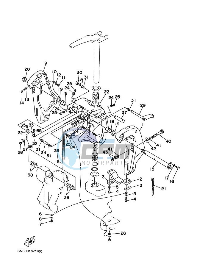 FRONT-FAIRING-BRACKET