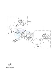 T110C (40B6) drawing FLASHER LIGHT