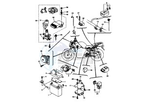 FZ6 600 drawing ELECTRICAL DEVICES