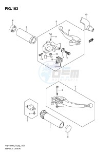 VZR1800 (E2) INTRUDER drawing HANDLE LEVER (VZR1800L1 E2)