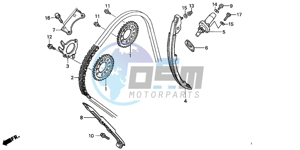 CAM CHAIN/TENSIONER