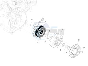 Medley 125 4T ie ABS (APAC) drawing Flywheel magneto