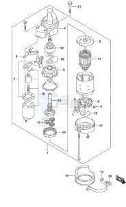 DF 60A drawing Starting Motor