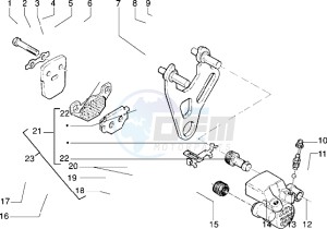 Eaglet 50 drawing Rear Wheel