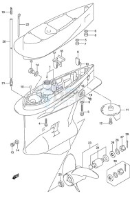 DF 250 drawing Gear Case