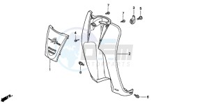 SGX50 drawing LEG SHIELD