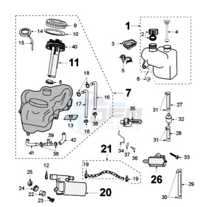 ELYSTAR IF2 EU drawing TANK AND FUEL PUMP